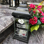 Személyre szabott mécses szimbólummal, ajánlással, idézettel és aláírással - Image 4