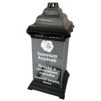 Személyre szabott mécses szimbólummal, ajánlással, idézettel és aláírással - Image 3